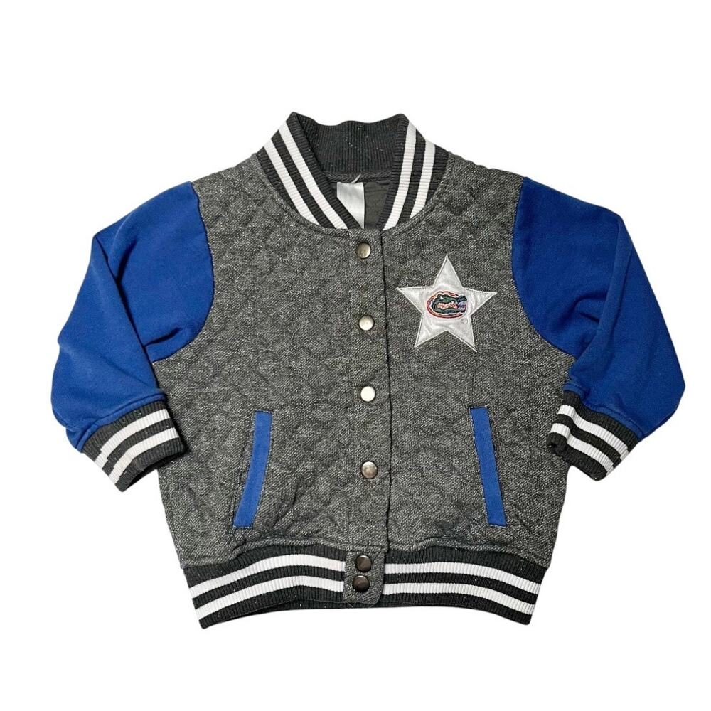 Colosseum Florida Gators Quilted Bomber Jacket Size 4T